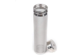 Filtro De Lúpulo Para Cerveza De Acero Inoxidable Con Inserto De Malla, 7*29 Cm.