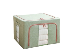 Bolsa grande para guardar ropa, plegable, ahorra espacio, material duradero para guardar edredones y ropa.