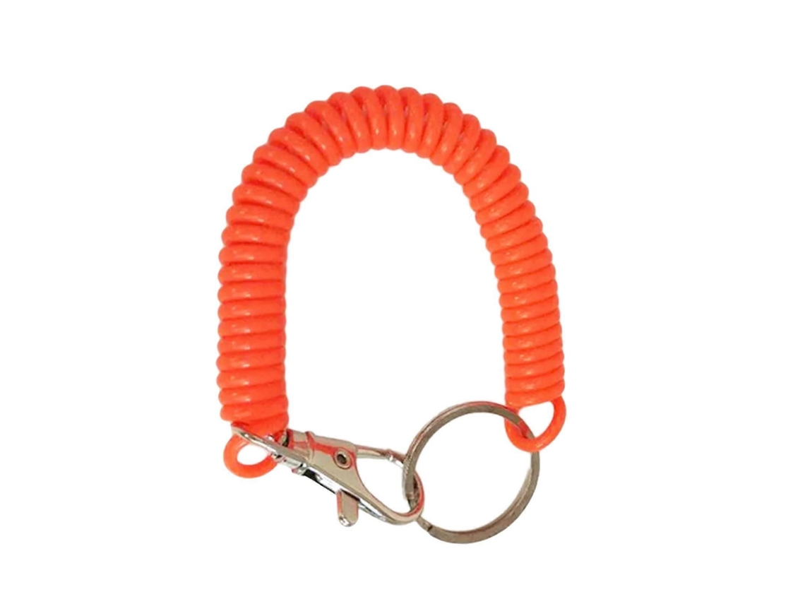 Chaveiro Retrátil Com Mola Espiral, Porta-chaves Seguro, Joia, Enfeite Elástico Para Pendurar, Ideal Para Trabalhadores De Escritório E Estudante