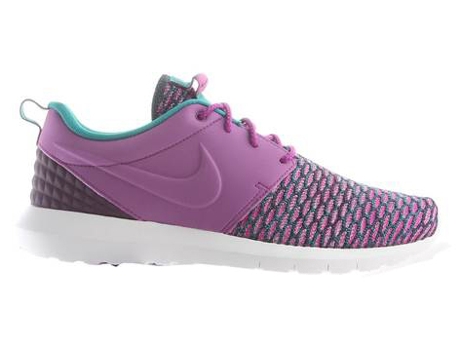 Zapatillas Deportivas NIKE Roshe Nm Flyknit Prm (Morado - Material Sintético - 45)