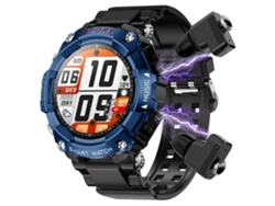 Reloj inteligente con auriculares, pantalla HD de 1,52", para hombre, contestar/realizar llamadas, compatible con Android e iOS, rastreador de canales.