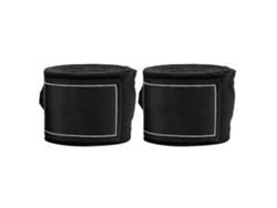 Omni-20262pcs 2.5m Cinta Elástica Para Boxeo Sanda Muay Thai Mma Taekwondo Vendas Para Manos (negras)