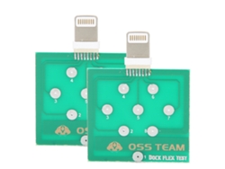 2 Piezas De Tablero De Prueba De Docking Profesional Puerto De Carga De Batería Usb De 5 Pines Herramienta Fácil De Prueba Y Reparación Para Prueba De Batería De Teléfonos Ios Tablero De Prueba De Docking Herramienta De Prueba De Puerto De Carga Tablero De Prueba De Batería De Docking Probador De Batería De Teléfonos Tablero De Prueba No Requiere Desmontaje Para La Prueba De Enchufe De Cola Y Batería