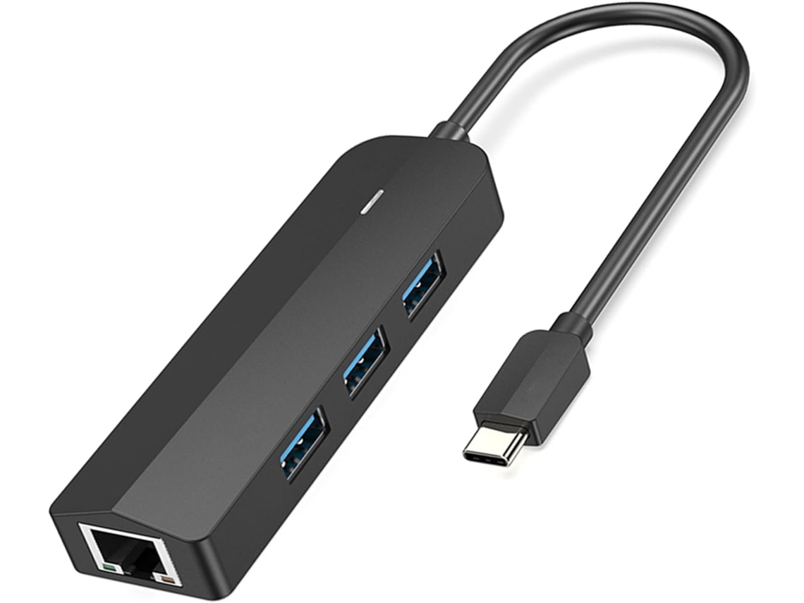 Adaptador Convertidor Usb-c A Gigabit Ethernet Rj45 Eficiente 3