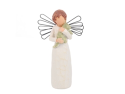 Figura De Sauce De Resina: Escultura Decorativa Para El Hogar, Un Regalo Con Amor Y Emociones Íntimas.