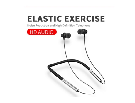 Auriculares Bluetooth Q30 Wireless 5.0 Chip CSR Low Power Stereo Sound Deportes Correa para el cuello Negro