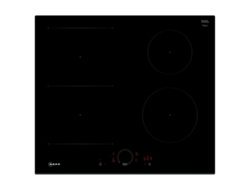 Placa de inducción 60cm 4 fuegos 6900w negra. T56FHS1L0 - NEFF