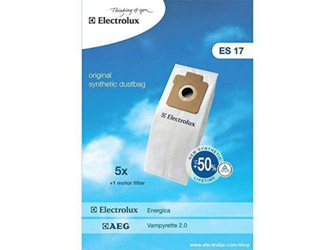 Bolsa de aspirador ELECTROLUX ES17 (5 unidades)