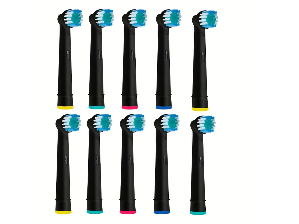 Set Oral-b De 12 Piezas, Tapas Protectoras, Limpieza Precisa, Cabezales De Cepillo Originales Compatibles, Prolonga La Vida Útil.
