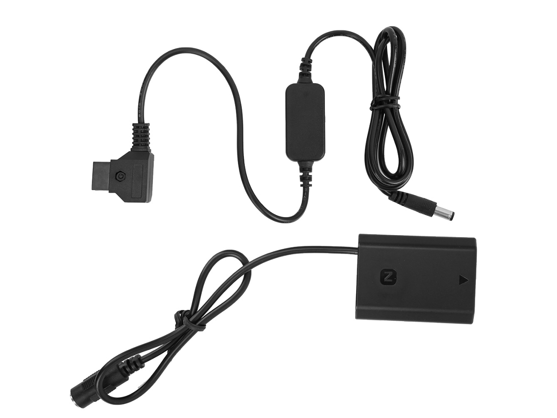 2026-adaptador De Batería Falsa Np-fz100 A D Tap Para Cámara, Conector De Paquete De Baterías