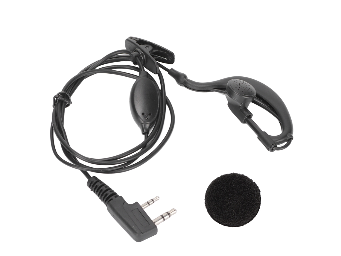 Auriculares Para Radio Walkie-talkie Con Clip Para Baofeng Bf-888s Uv-5r Interface Tk