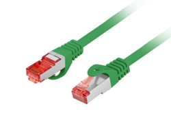 Cable De Red Lanberg Pcf6-10cu-1500-g S/ftp Cat6 15 M Lszh Cu