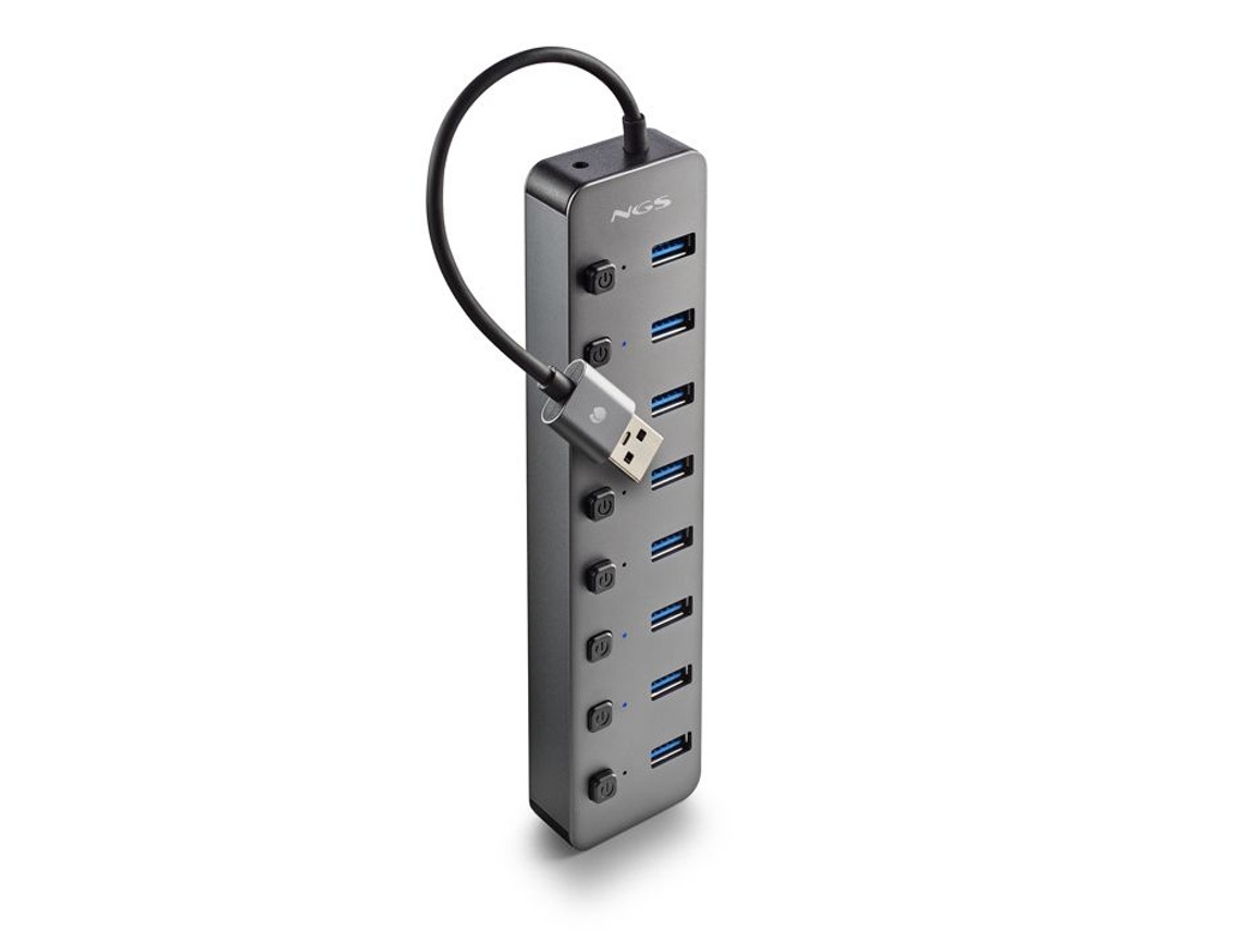 Adaptador de Corriente NGS IHUB8 (Enchufe EU)