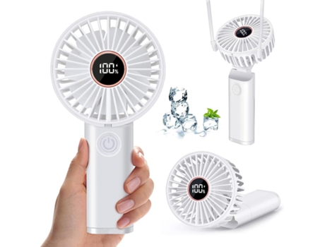 Ventilador Portátil OHPA Z5 Blanco 3 Velocidades