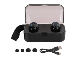 Auriculares Inalámbricos Bluetooth Portátiles Ti8s Mini Para Deportes Con Estuche De Carga - Negro