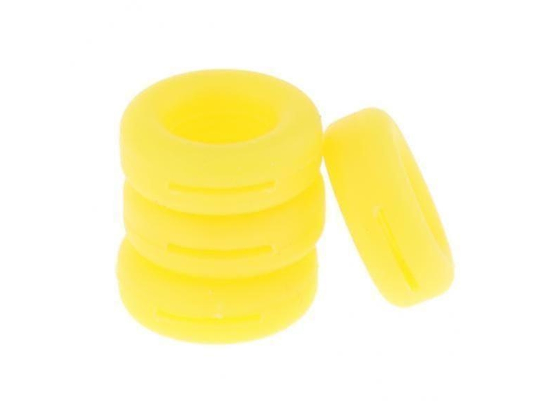 3 pares de ganchos de silicona antideslizantes para gafas Rosewell Yellow