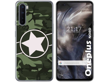 Carcasa OnePlus Nord TUMUNDOSMARTPHONE Camuflaje 01 Multicolor