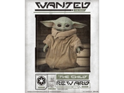 Poster 3D STAR WARS The Mandalorian - Wanted Baby Yoda