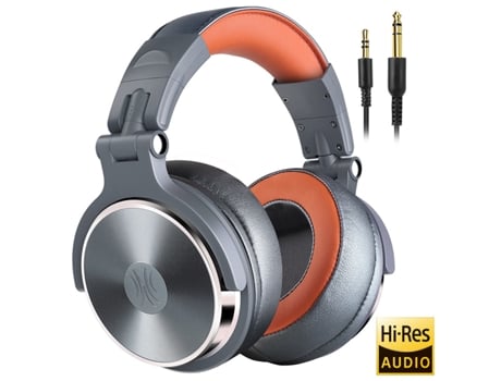 Oneodio Wired Professional Studio Pro DJ Auriculares con Micrófono sobre a oreja HiFi Monitor Música Auriculares para Teléfono PC