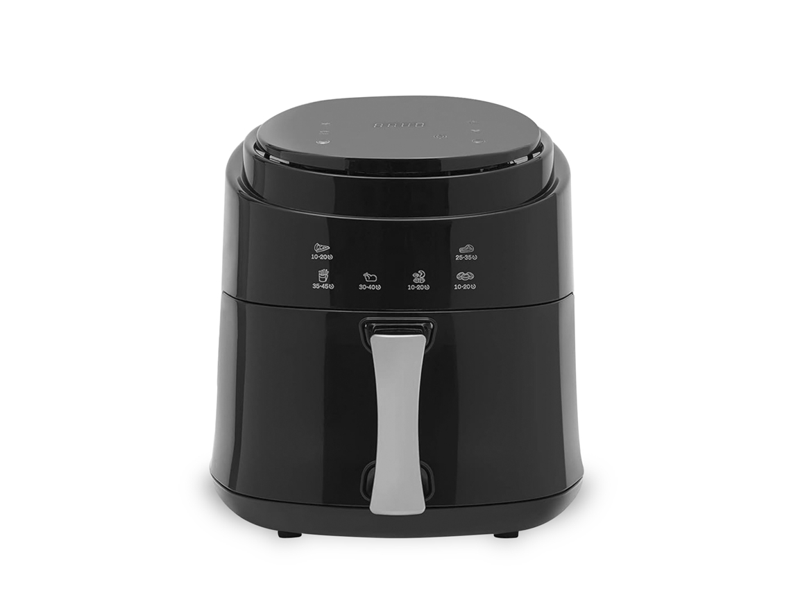 Freidora De Aire 8l, 1400w. Panel Táctil, Programas De Cocinado, Modos Manuales, Calentamiento 3d, Rejilla Antiadherente.