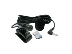 Mini micrófono para coche con conector de 3,5 mm, micrófono estéreo externo. Mdug