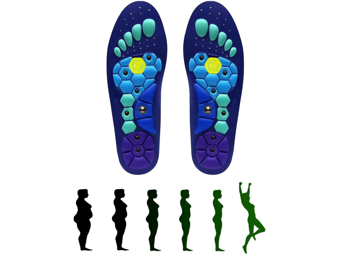 Massageiro De Magnetoterapia - 1 Par - Modelo Com Gel De Massagem Magnetoterapêutico - Universal Para Homem/mulher