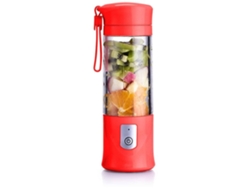 Licuadoras portátiles de tamaño personal para batidos y licuados, exprimidor de viaje USB con 6 cuchillas Gusshious, color rojo