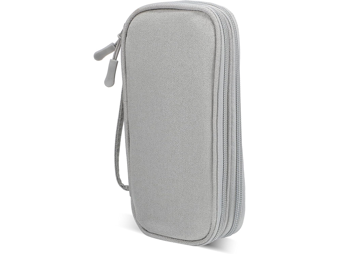 Organizador de cables electrónicos de doble capa, bolsa de almacenamiento para accesorios USB, ideal para Gokoco