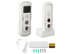 Intercomunicador Inalámbrico Solar Con Timbre, Alcance De 2000 M, Antiinterferencias, Ajuste De Volumen, Ip44, 30 Tonos.