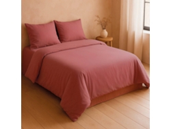 Funda Nórdica Lisa Fucsia Cama 180
