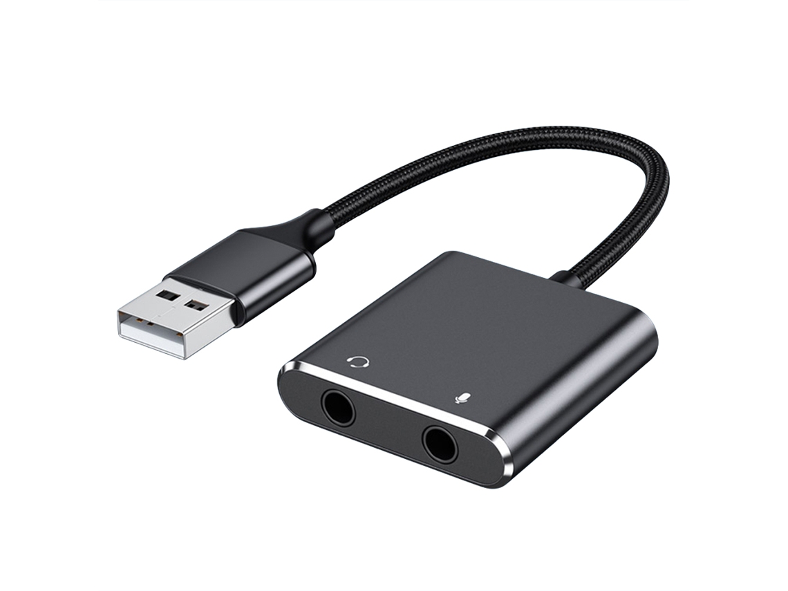 Tarjeta De Sonido Externa Usb Convertidor (independiente Sin Controlador, Compatible Con Juegos De Ordenador)