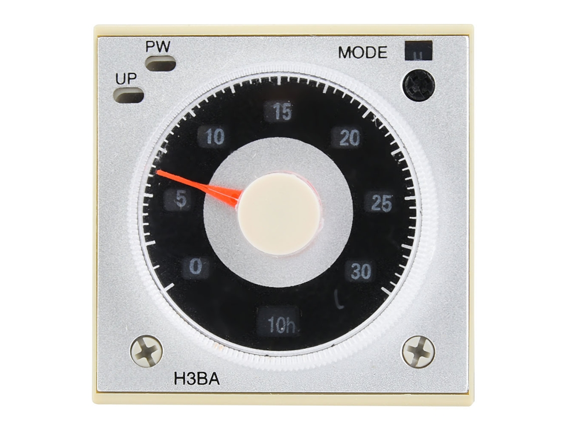 Relé De Tiempo Multifuncional De Alta Precisión H3ba-n8h, 8 Pines, 1,2 Sa, 300 H, 220 V Ca/24 V Cc/ca