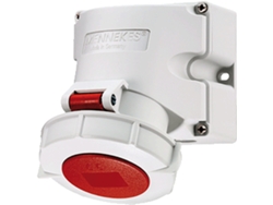 Elektrotechnik Gmbh Co. Kg Cee Wandsteckdose 16a 400v 5polig Mennekes (9520)