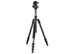 Trípode de bola Ramble Ii Duo Carbon 160 con soporte para smartphone HAMA