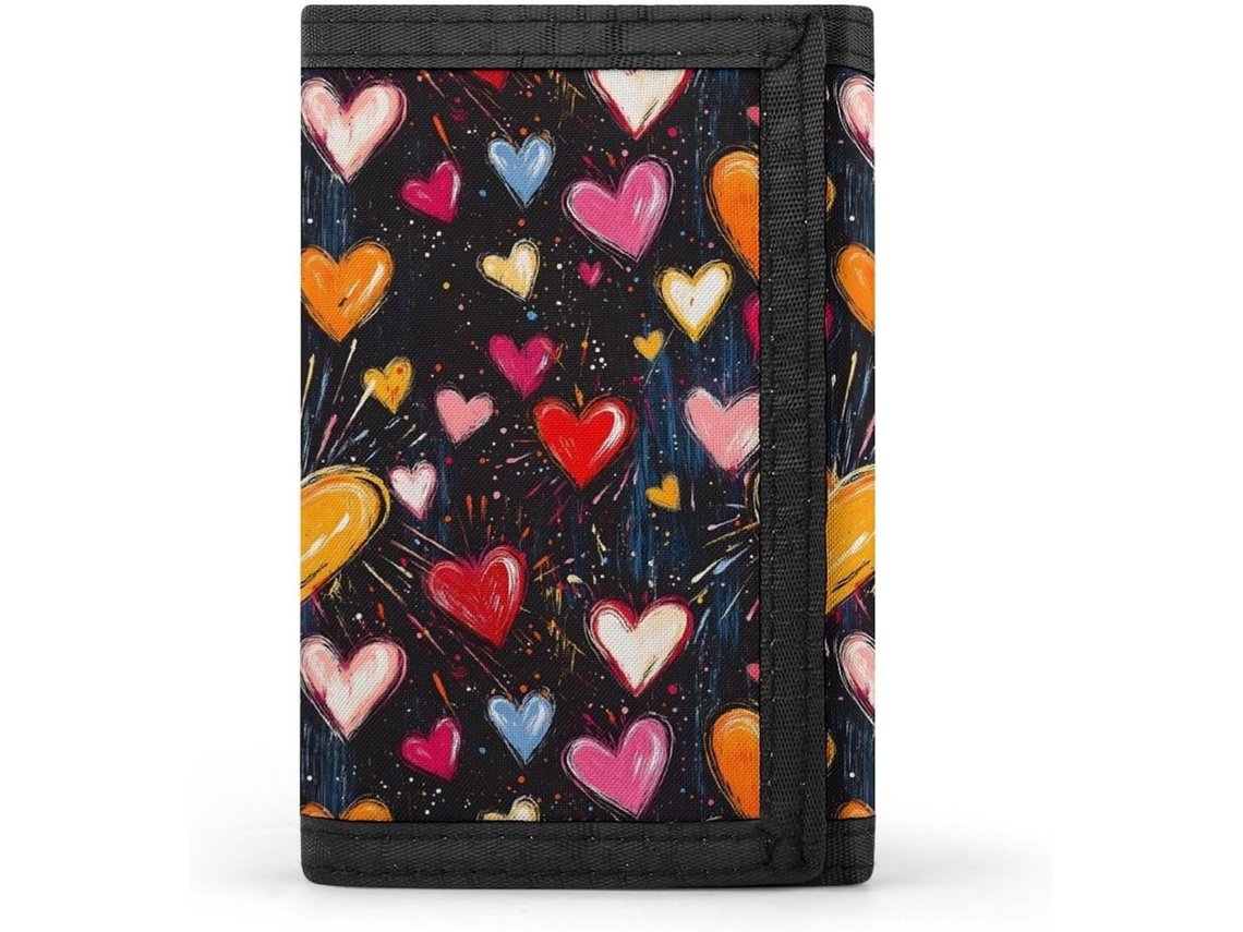 Cartera plegable para hombre con compartimentos para tarjetas de crédito, delgada, plegable, ideal para viajes y uso en la oficina.