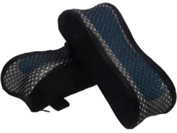 Juego De 2 Cojines Ergonómicos De Gel Para Apoyar Los Codos, Color Negro.