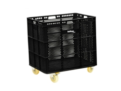 Cesto con Ruedas SPORTS EQUIPE (Negro)