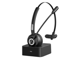 Fones De Ouvido Bluetooth 5.0 Sem Fio Com Microfone Base De Carregamento Para Office Call Center Smartphones Pc