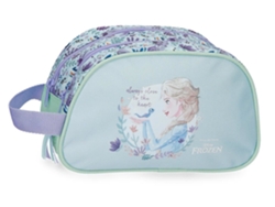 Neceser Disney de poliéster lila con diseño de Frozen Close To The Heart