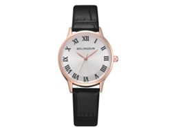 Reloj De Pulsera De Cuarzo Para Hombre/mujer, Estilo Casual De Negocios, Oro Rosa, Pequeño