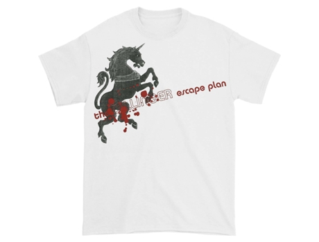 Camiseta ROCKINSTONE Dillinger Escape Plan Unicornio (XXXL)