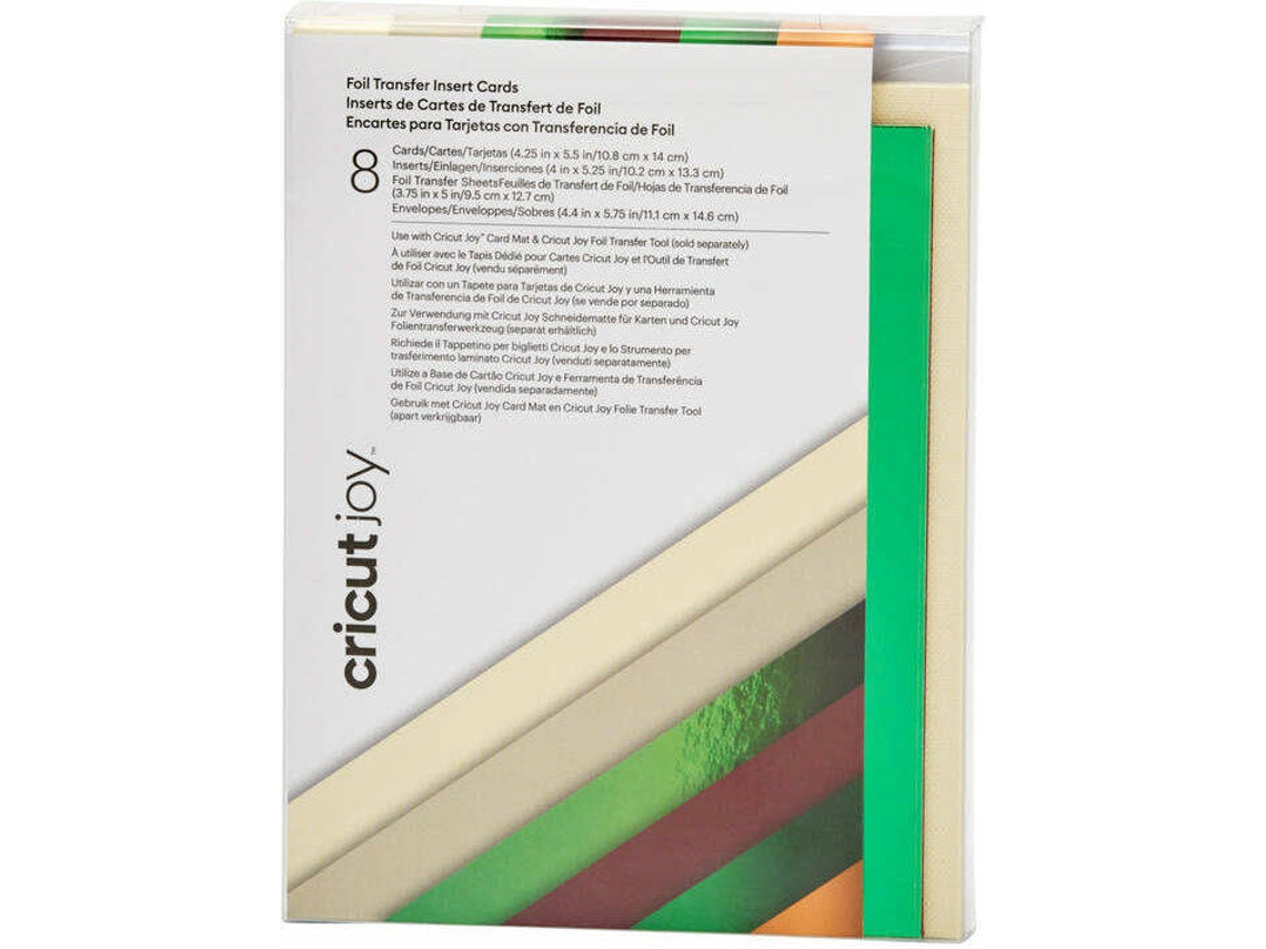 CRICUT INSERT CARDS FOIL CAMERON R20 (10