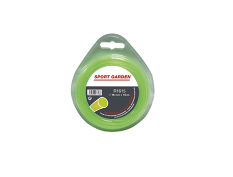 Hilo de Nylon Redondo para Desbrozadora - 3 mm x 15 metros SPORT GARDEN