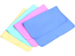 Paños de gamuza sintética, toalla de limpieza, paño absorbente y limpieza en seco para uso interior y exterior, material suave Vayotoy
