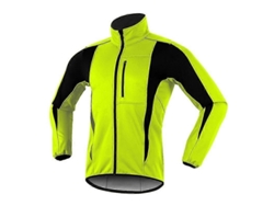 Chaqueta De Ciclismo Cálida Para Hombre, Impermeable, Cortavientos, De Tejido Rígido, Para Invierno, De Poliéster.