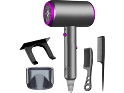 Secador de pelo GOKOCO, secador de secado rápido de 1200 W para mujer, ligero con soporte para salón, viajes y hogar.