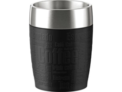 Botella Térmica EMSA Travel Cup Negro