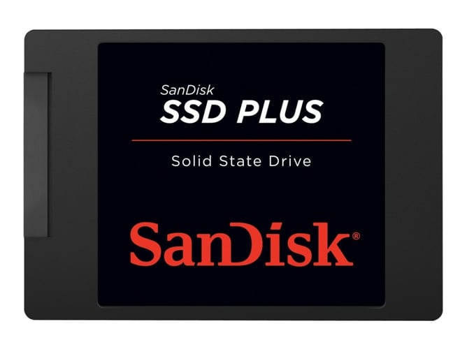Disco SSD Interno SANDISK Plus 240 GB (240 GB - SATA - 530 MB/s)
