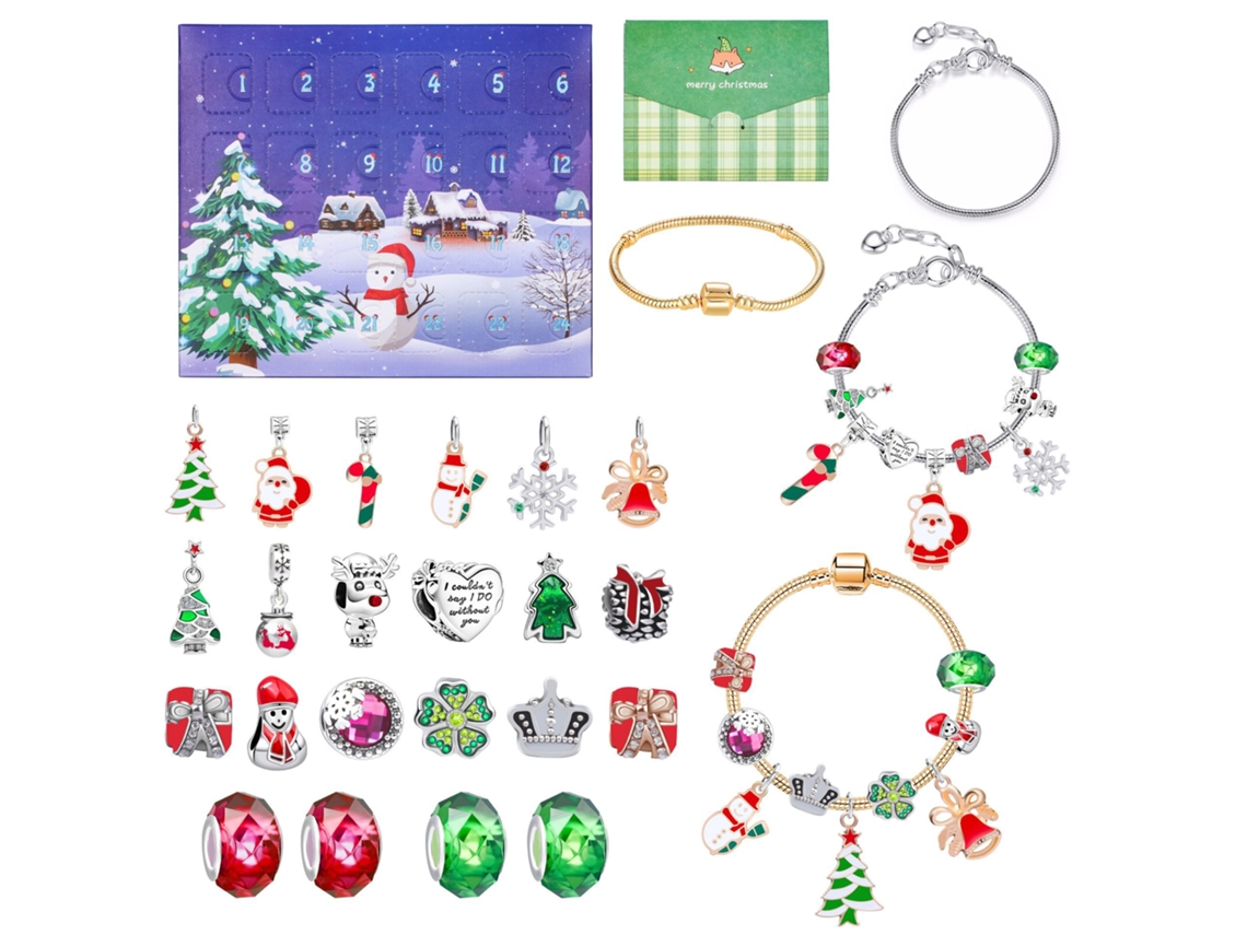 Kit De Regalo Que Incluye Un Calendario De Cuenta Atrás De 24 Días Para Navidad.