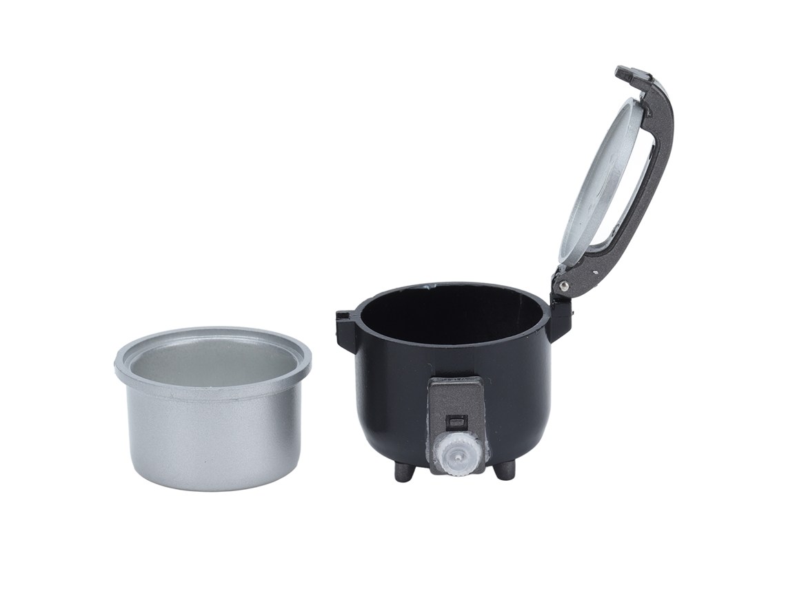 Arrocera en miniatura para casa de muñecas a escala 1:12 - Accesorio de cocina - Regalo ideal para fiestas temáticas